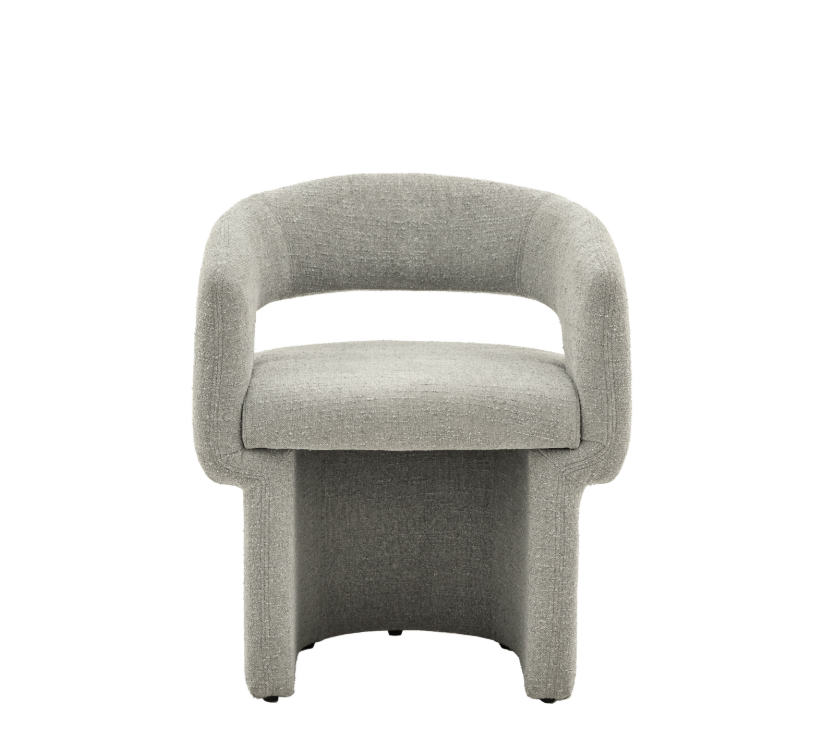 Radox Upholstered Grey Dining Chair