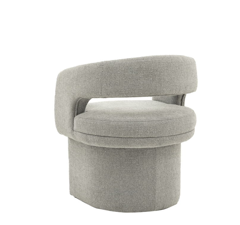 Radox Upholstered Grey Dining Chair