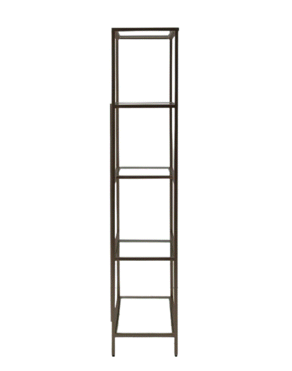 Rothwell Bronze Display Unit Bookshelves