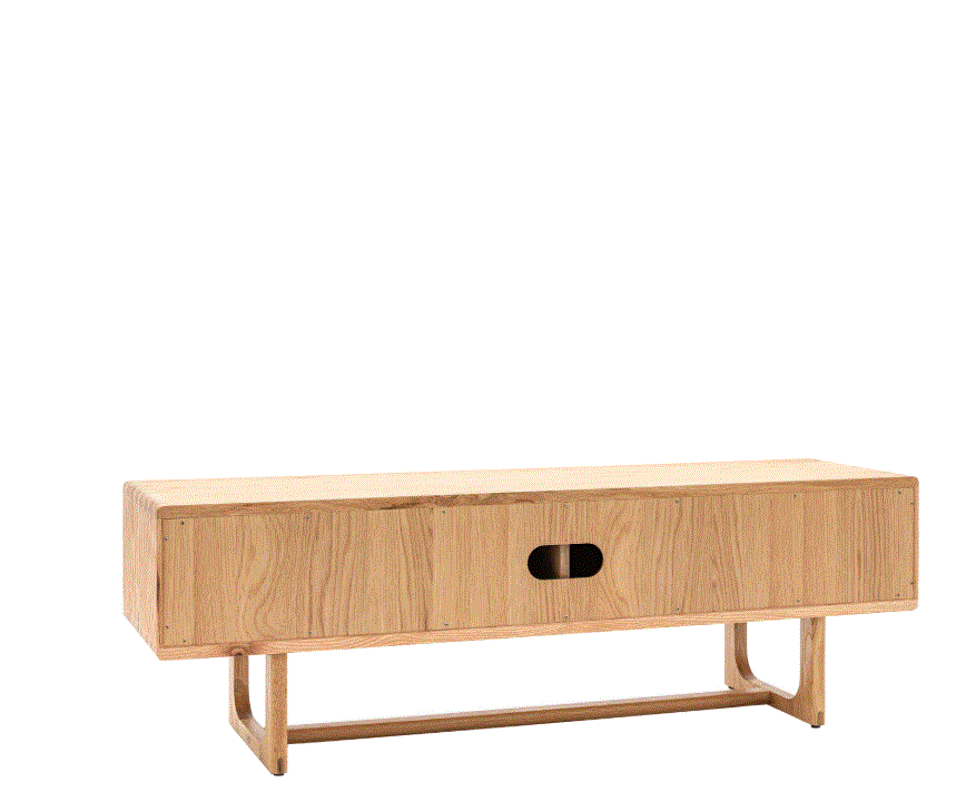 Chaleron Oak Wood Media Unit