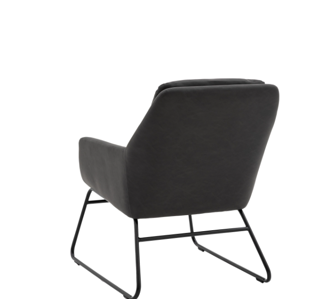 Furton Upholstered Armchair Charcoal