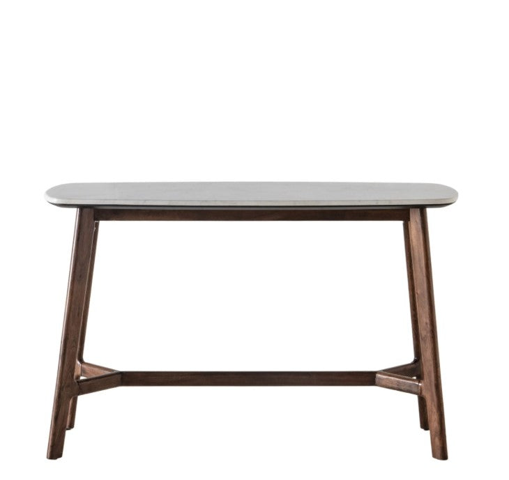 Barcelona Console Table with Marble Top