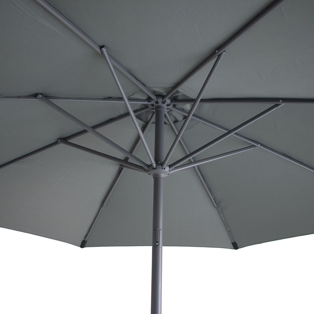 Corfu 2.7m Round Parasol in Green - No Base