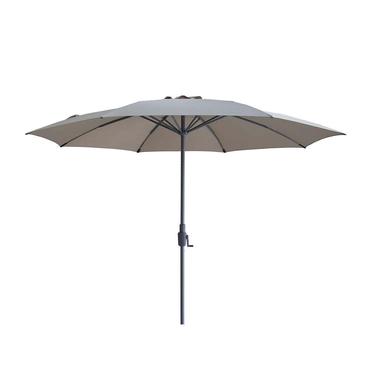 Corfu 3m Round Parasol in Beige - No Base