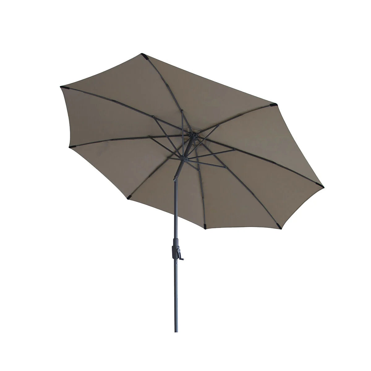 Corfu 3m Round Parasol in Beige - No Base