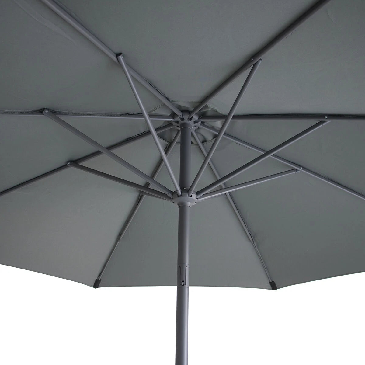 Corfu 3m Round Parasol in Green - No Base