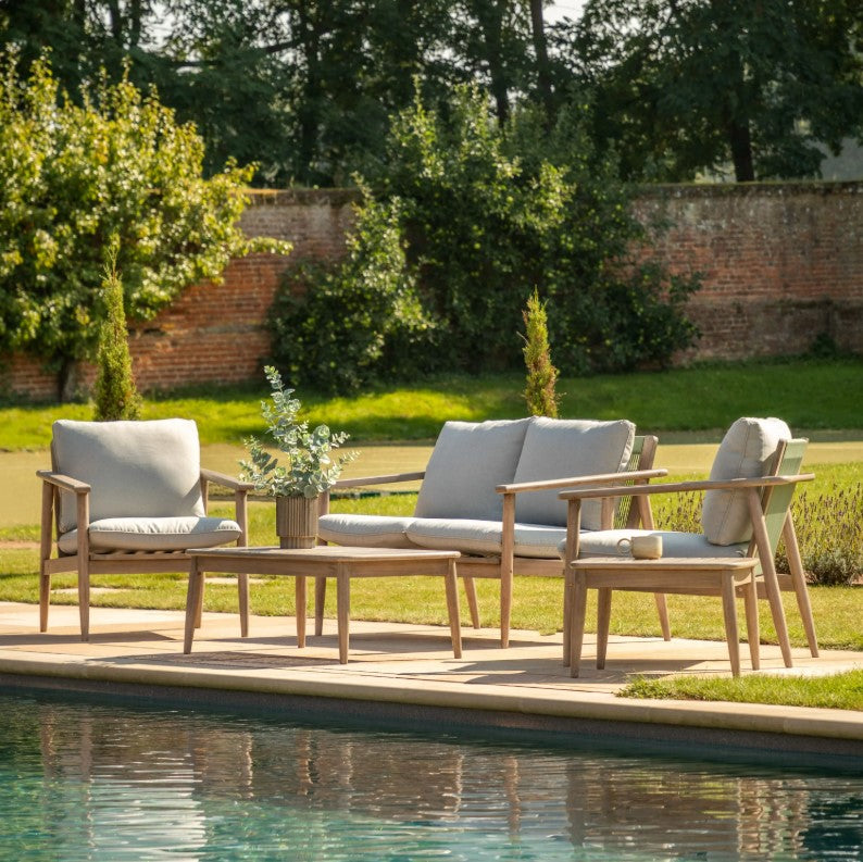 Chiron Acacia Wood Lounge Set