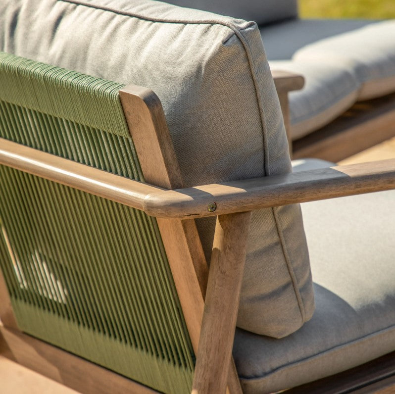Chiron Acacia Wood Lounge Set