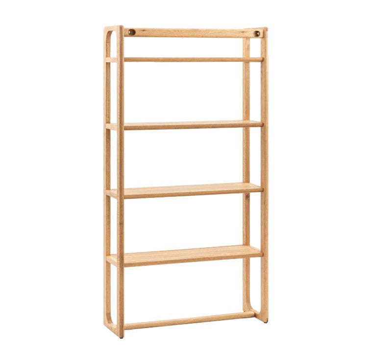 Craft Open Display Tall Bookshelves Unit Natural