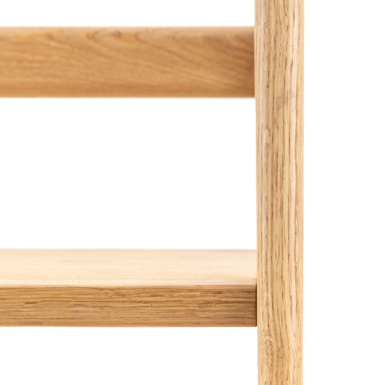 Craft Open Display Tall Bookshelves Unit Natural