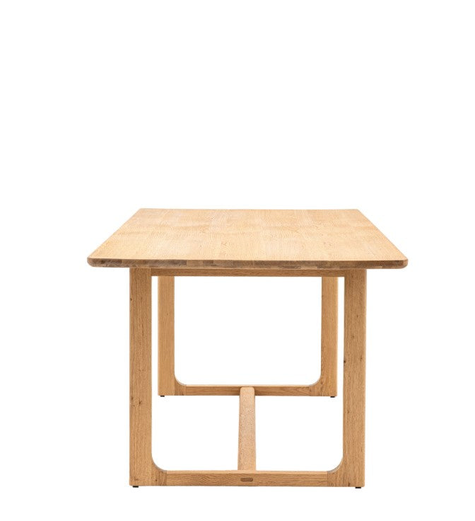 Creswell Rectangle Dining Table in Natural