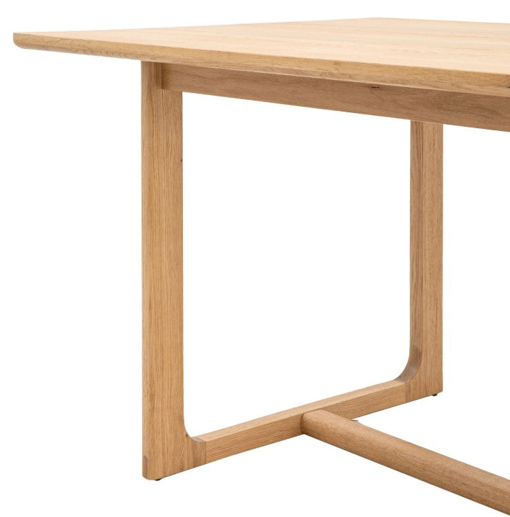 Creswell Rectangle Dining Table in Natural