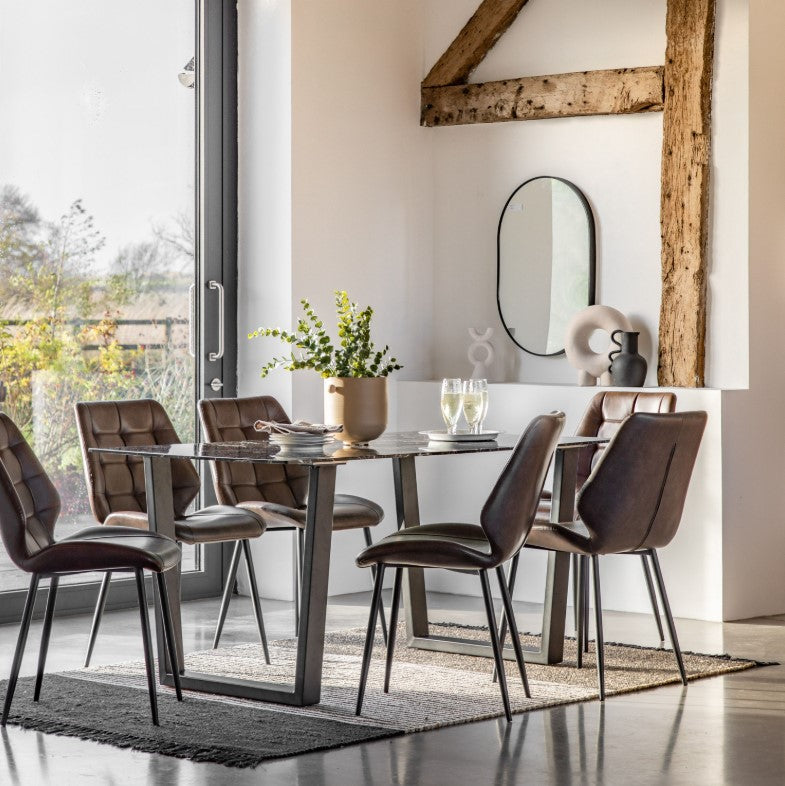 Darington Dining Table in Black