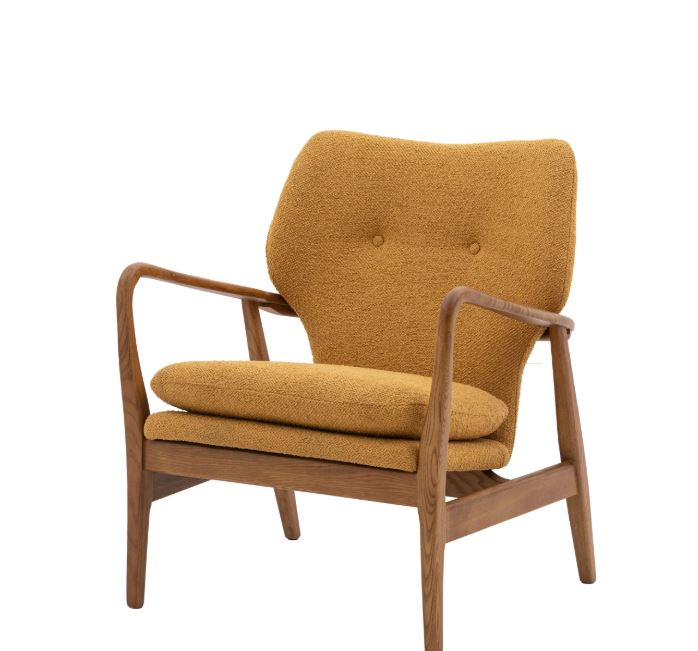 Jerina Armchair Mustard