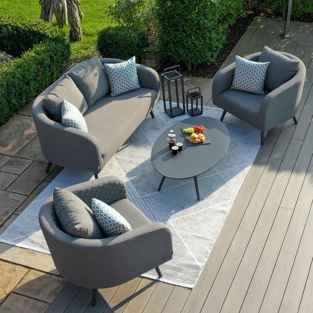 Aruba outdoor 2 seater modular sofa set sale