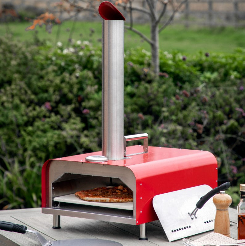 Firenze Pellet Pizza Oven - Red
