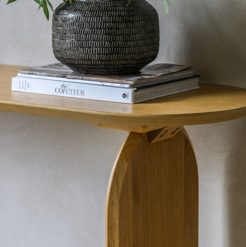 Gordo Wooden Console Table
