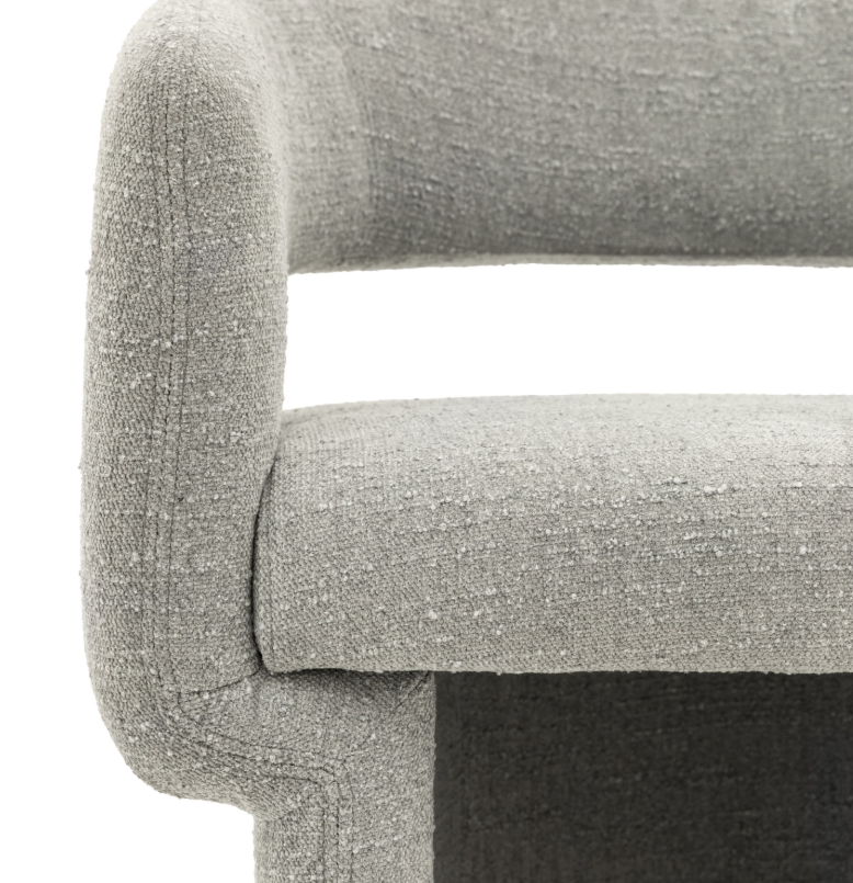 Radox Upholstered Grey Dining Chair