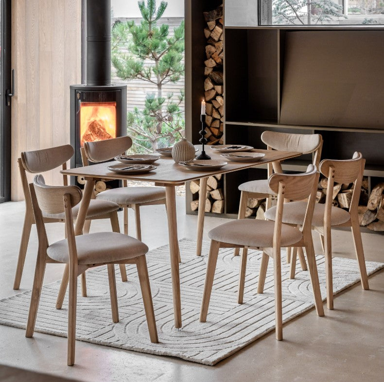 Harton Large Rectangle Dining Table in Natural