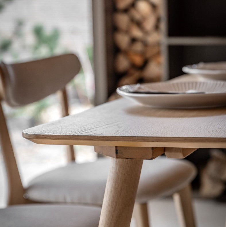 Harton Large Rectangle Dining Table in Natural
