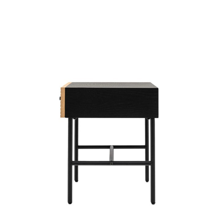 Hyland Oak 1 Drawer Bedside Table