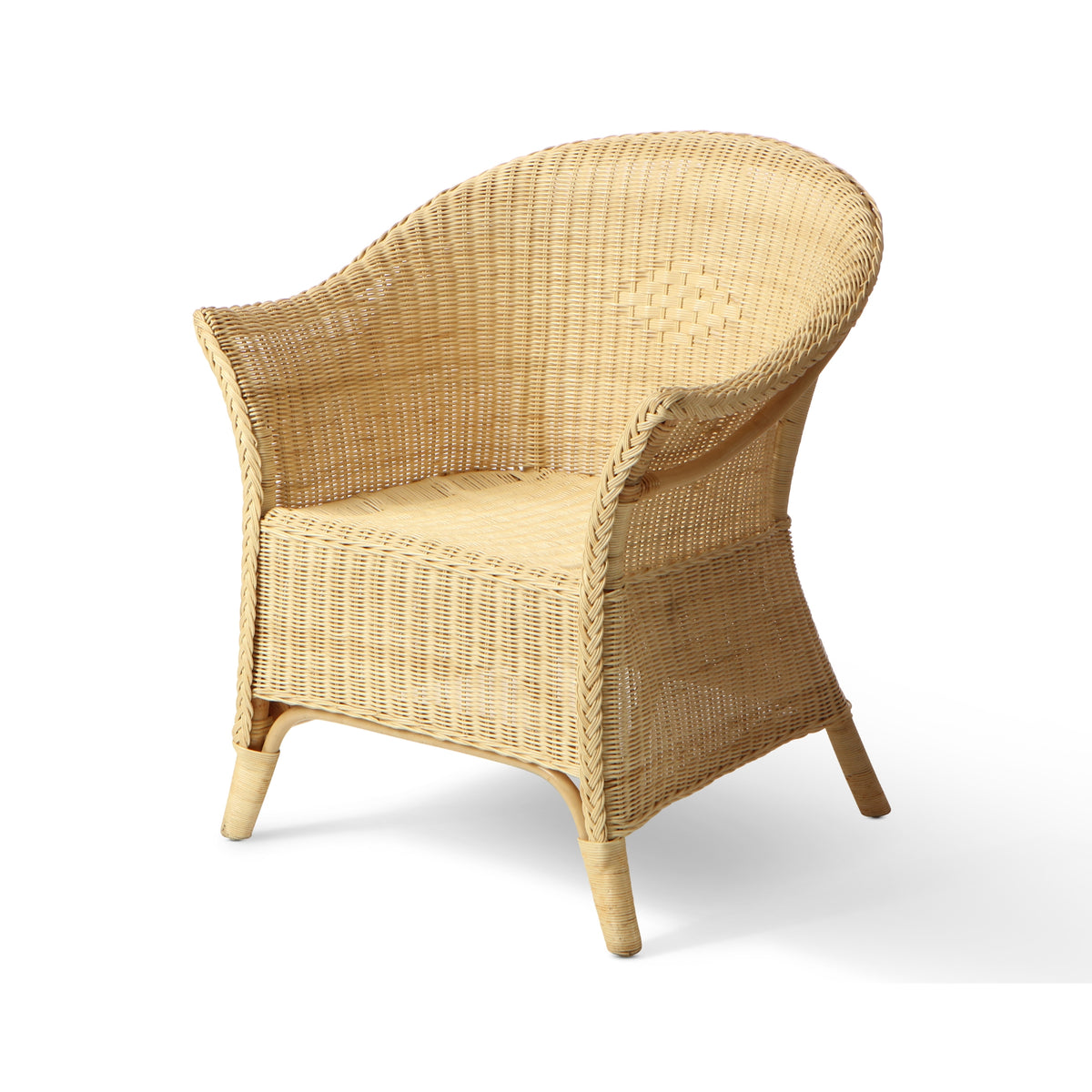 King Size Wicker Loom Chair