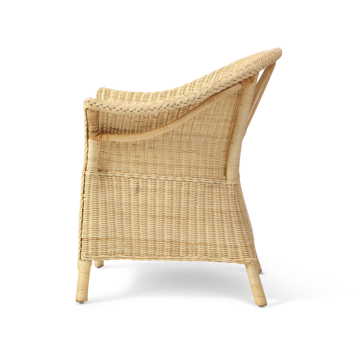 King Size Wicker Loom Chair