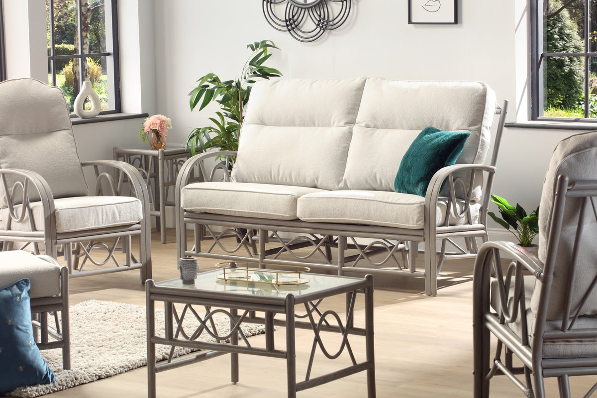 Bali Grey 3 Seater 3pc Suite