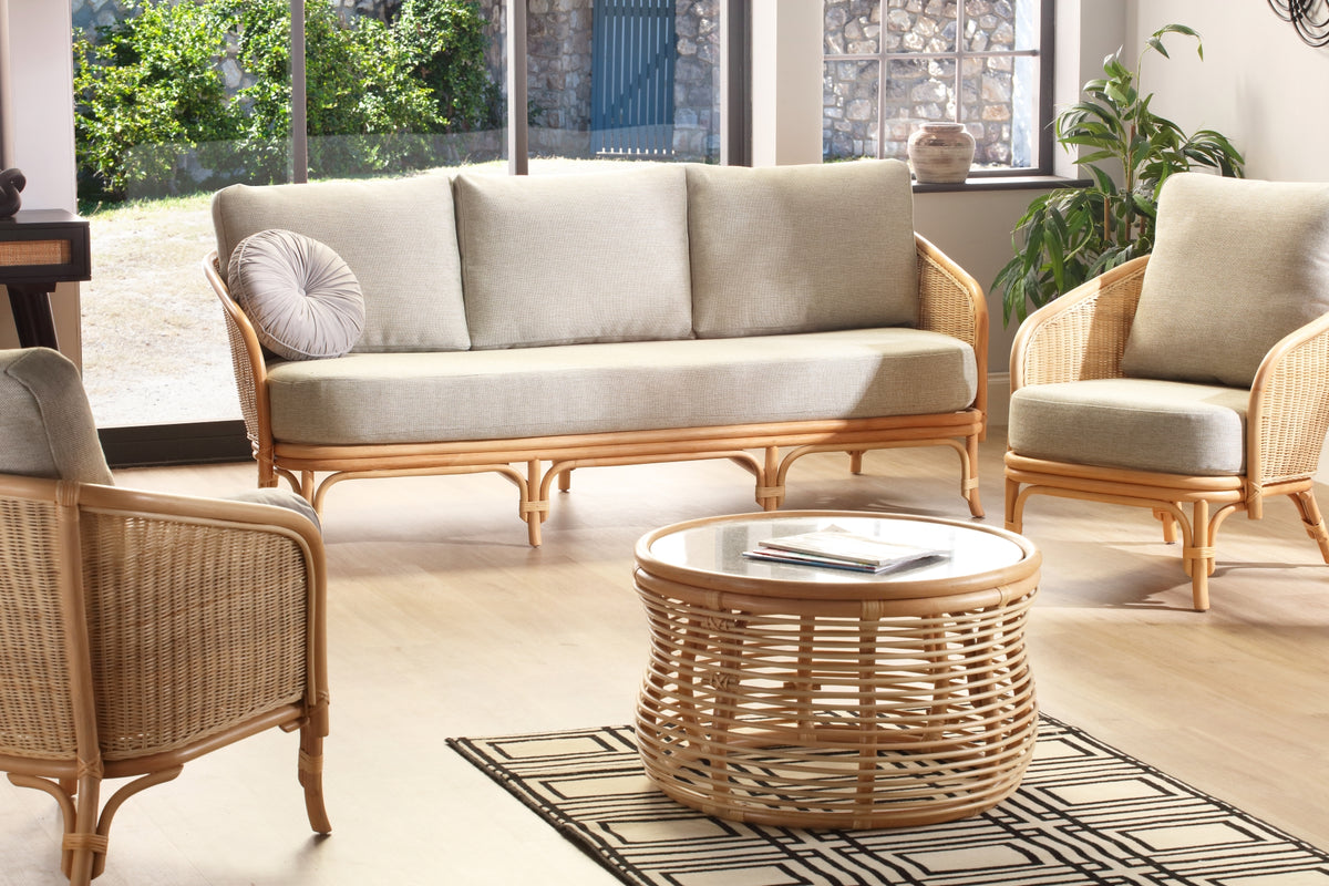 Royal Rattan 3 Seater 3pc Suite