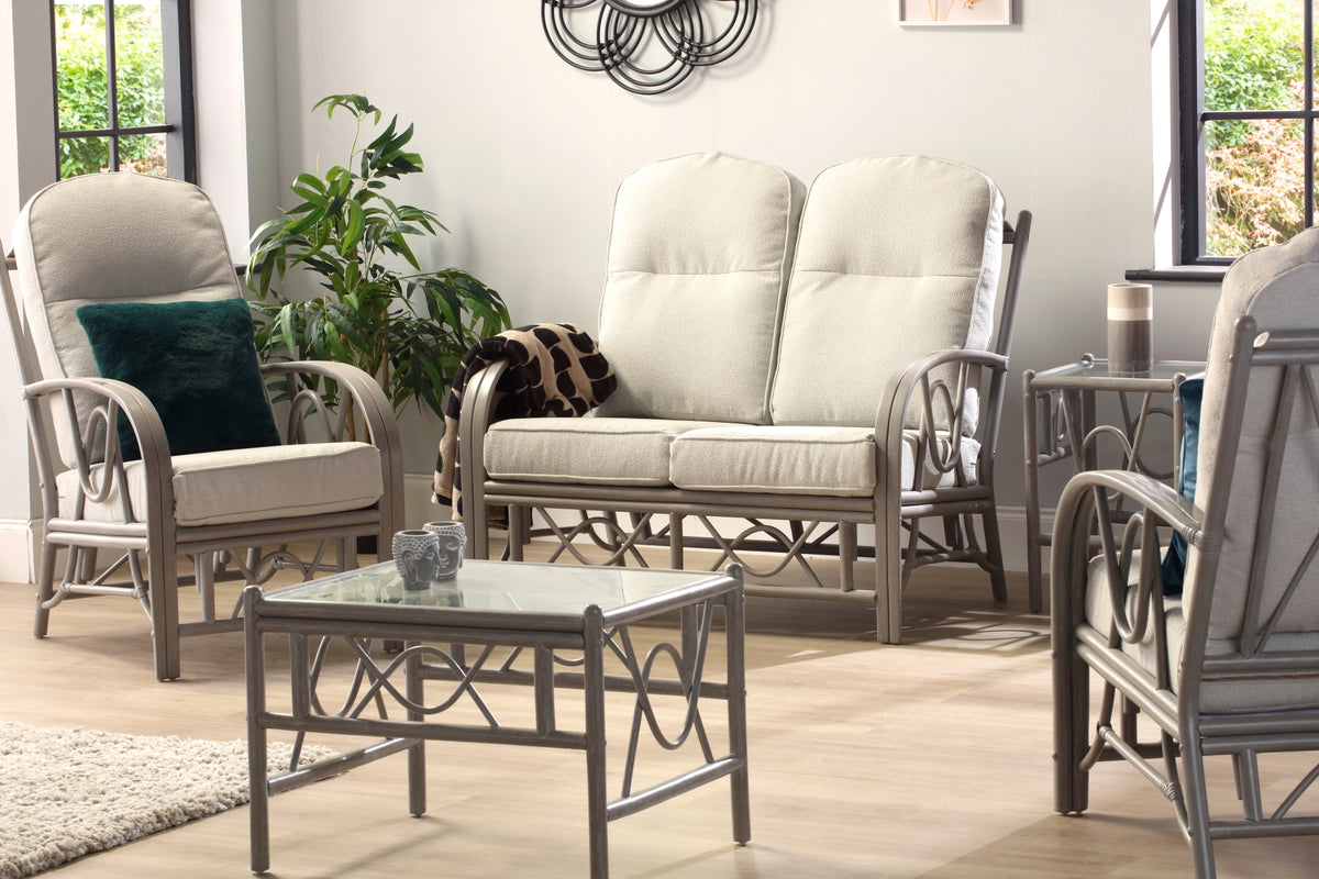 Bali Grey 2 Seater 3pc Suite