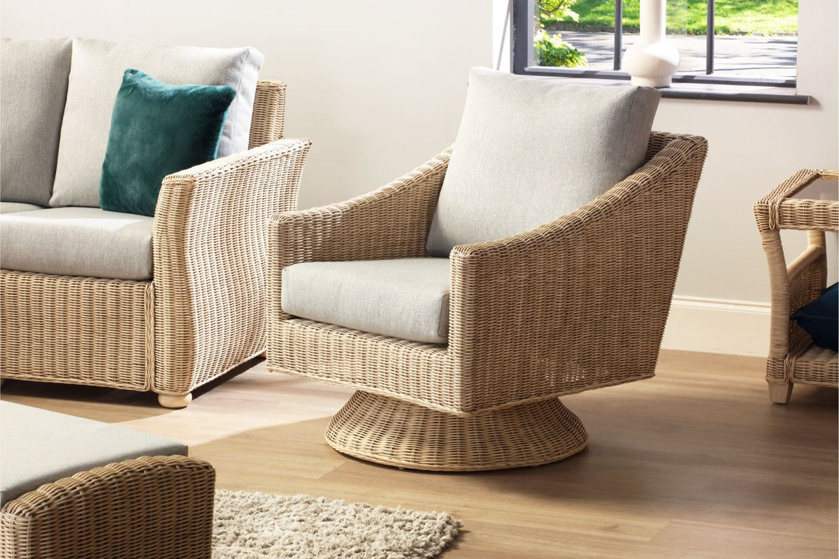Corsica Dijon Swivel Chair