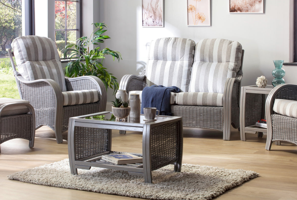 Turin Grey 2-Seater 3pc Suite
