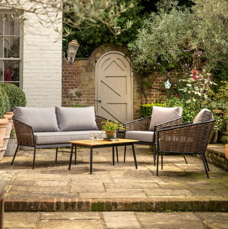 Marita Outdoor Lounge Set with Table