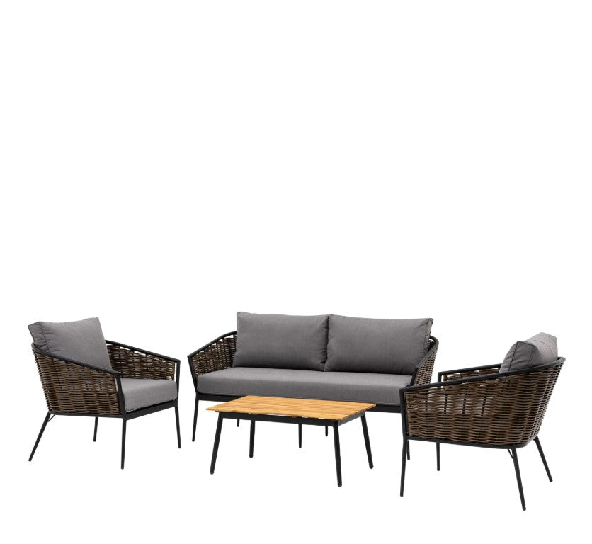 Marita Outdoor Lounge Set with Table