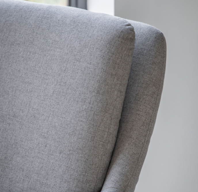 Furton Upholstered Armchair Grey