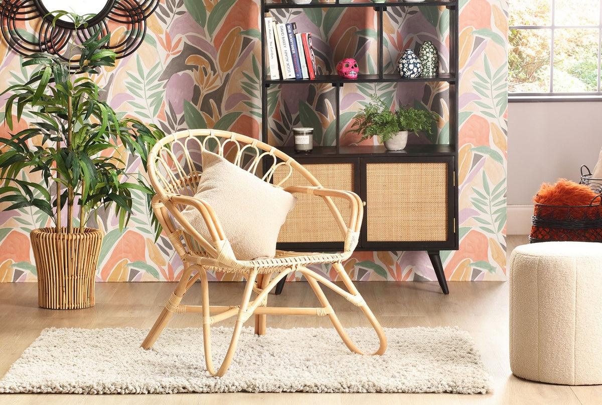 Natural Nordic Rattan Chair