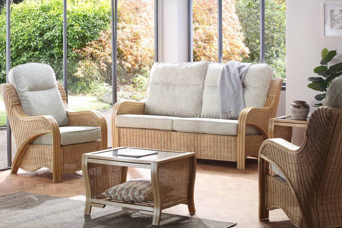Opera Light Oak 3 Seater 3pc Suite
