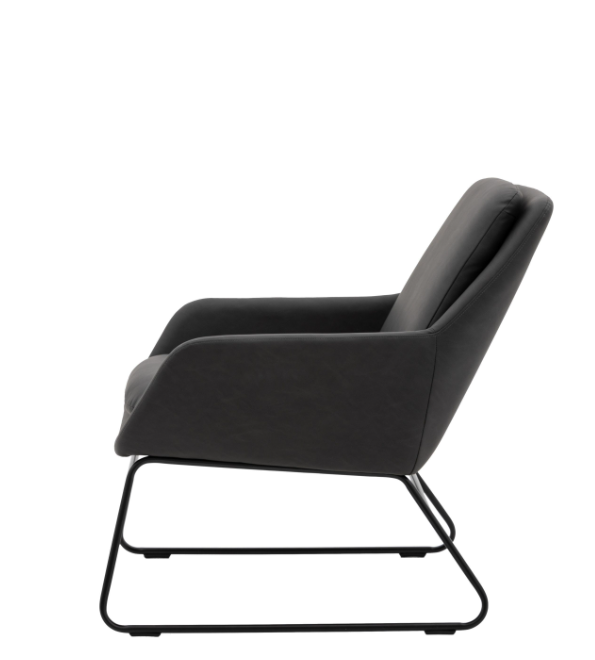 Furton Upholstered Armchair Charcoal