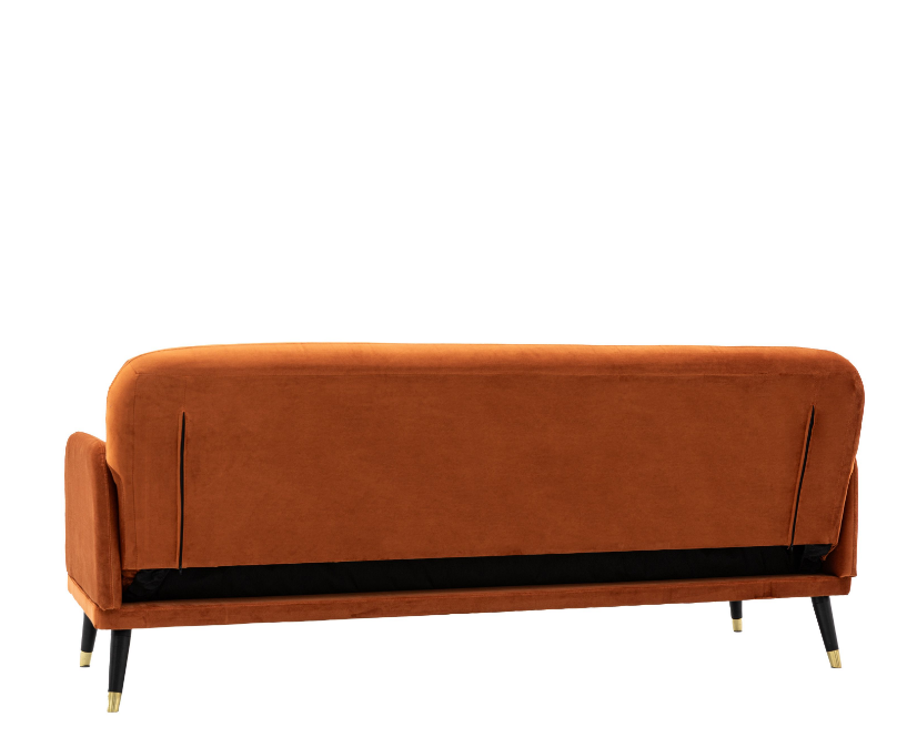 Dora Sofa Bed in Orange