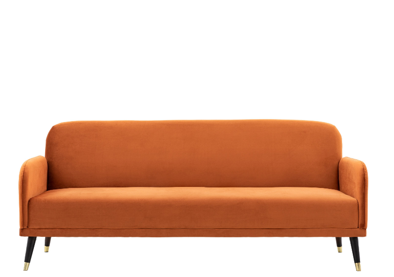 Dora Sofa Bed in Orange