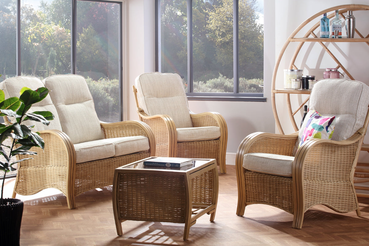 Turin Light Oak 2 Seater 3pc Suite