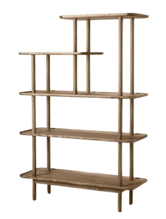 Kingham Open Display Unit Bookshelves Grey