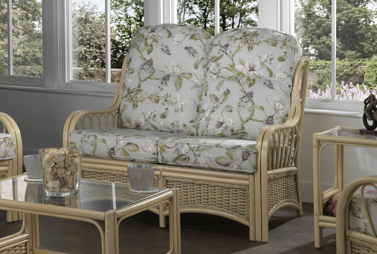 Vale Natural Wash 2 Seater Sofa