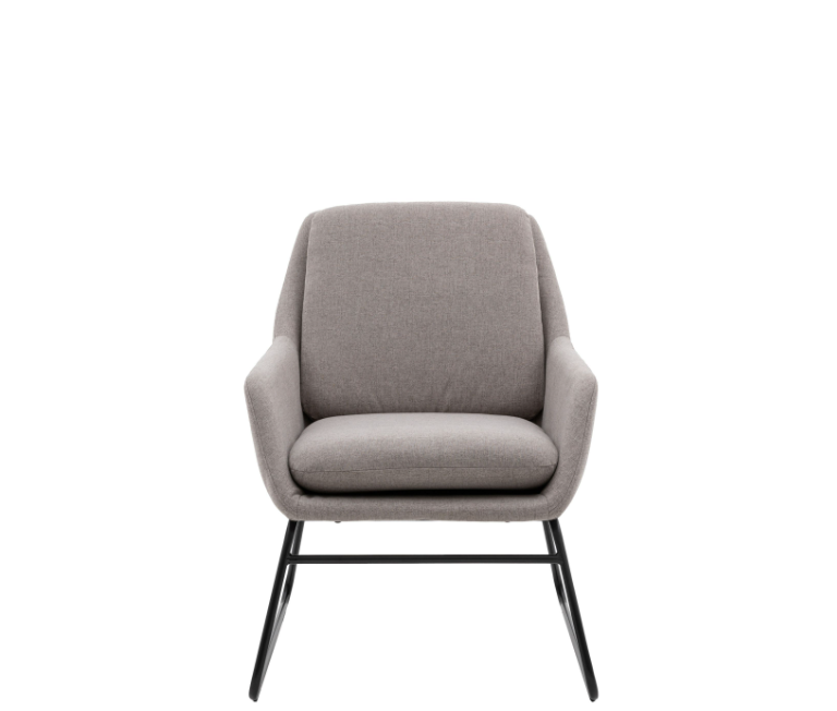 Furton Upholstered Armchair Grey