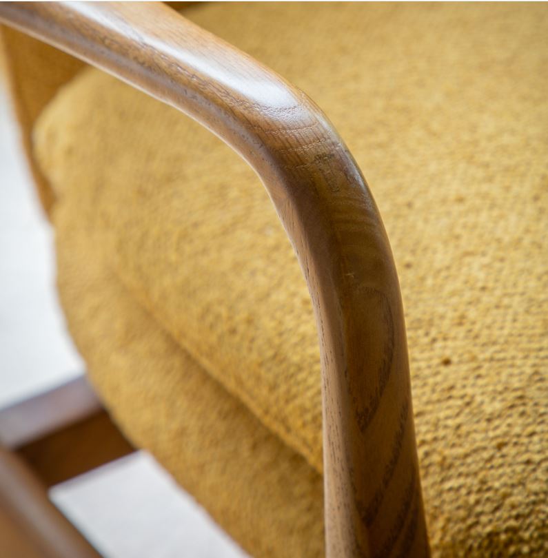 Jerina Armchair Mustard