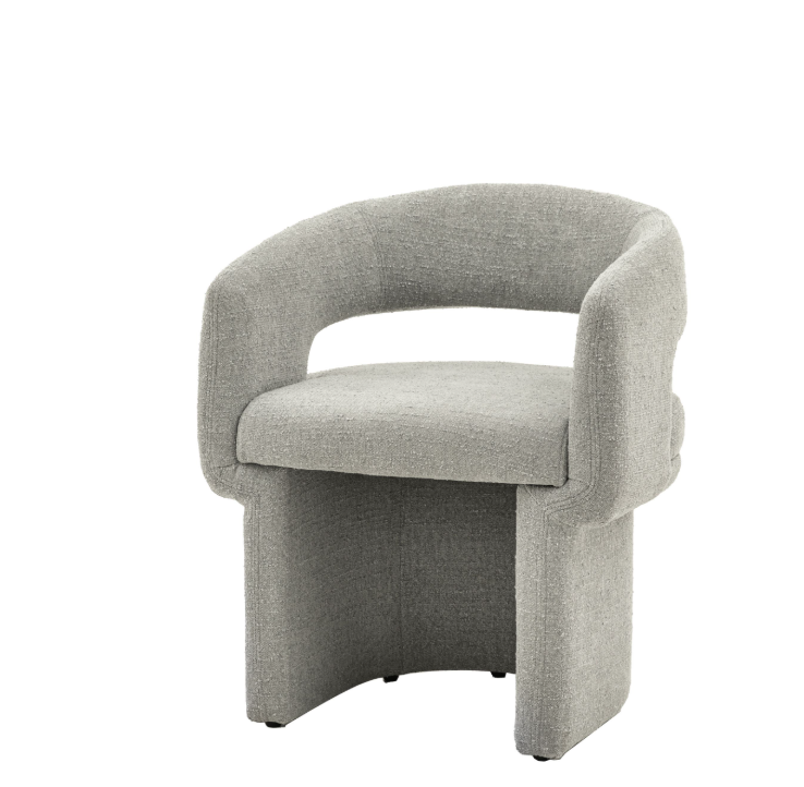 Radox Upholstered Grey Dining Chair