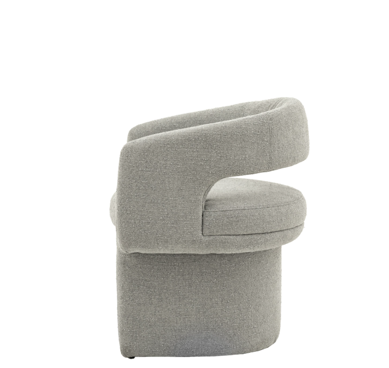 Radox Upholstered Grey Dining Chair