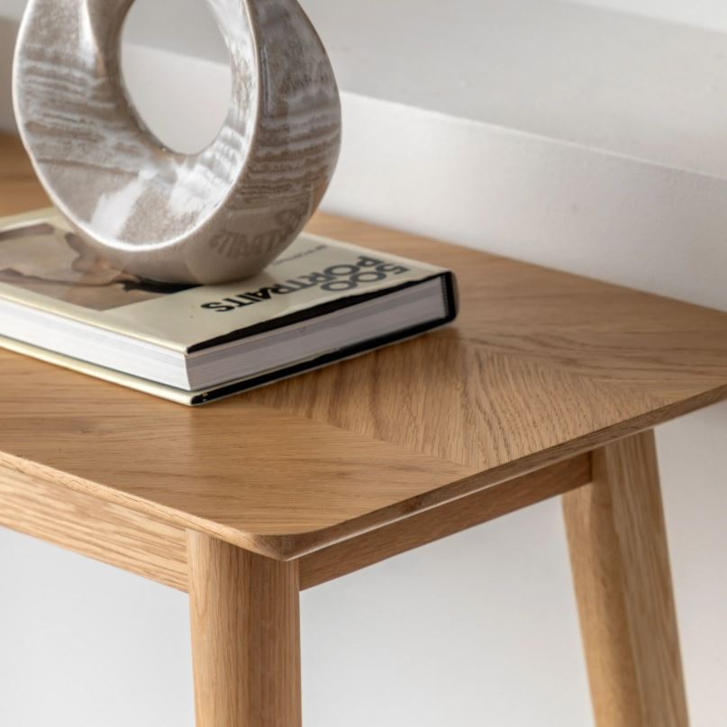 Mitrina Oak Console Table