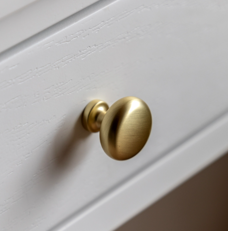Accito White 2 Drawer Console Table