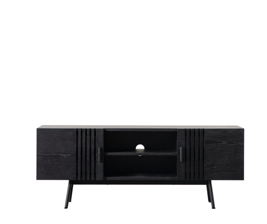 Boho Black Media Unit